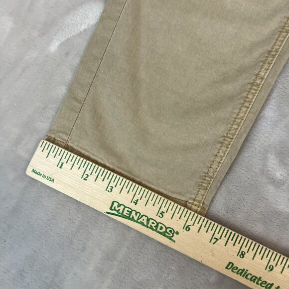 American Eagle Jeans Womens 2 Long Beige Mom Straight Jean Preppy Casual - Picture 4 of 13